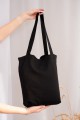 Сумка Bag Shopper Elderberry? Сумка-шоппер из плотного хлопка, украшенная вышивкой.