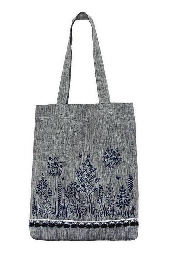 Stefania, bag with embroidery