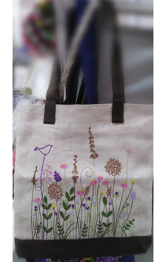 Freckles, bag with embroidery