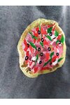 Пицца сумка с вышивкой