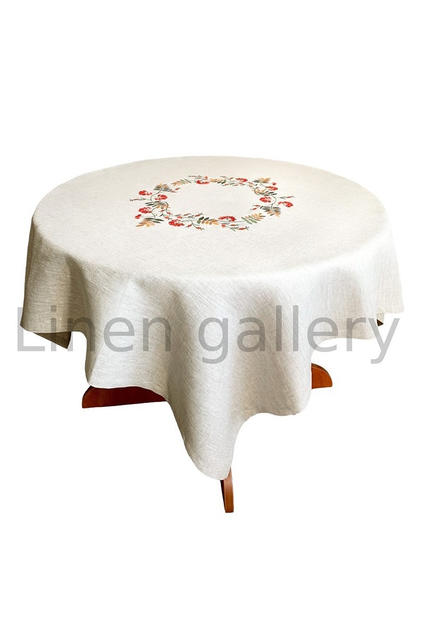 Tablecloth with embroidery Necklace 138*138