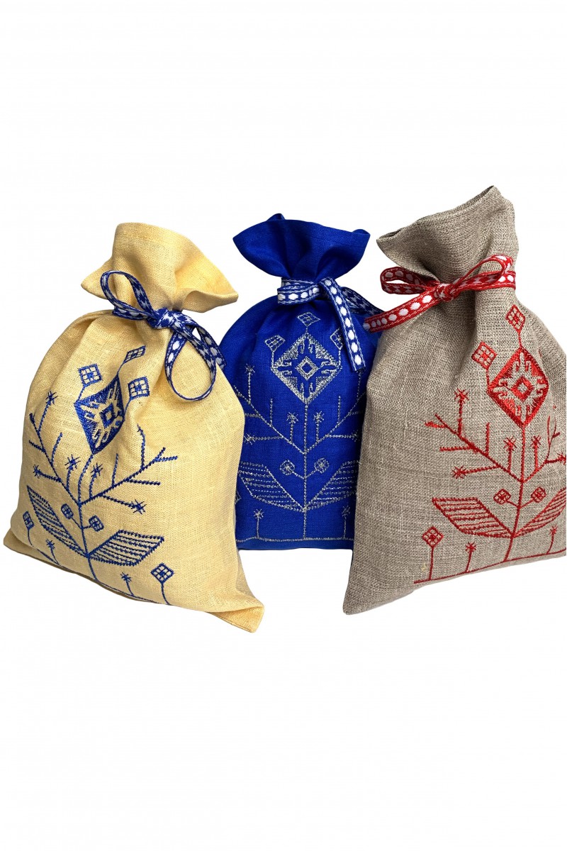 Мішечок Зірка синього кольору