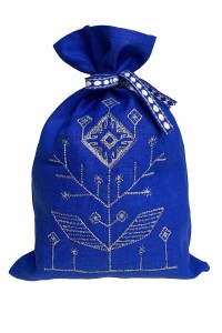 Мішечок Зірка синього кольору