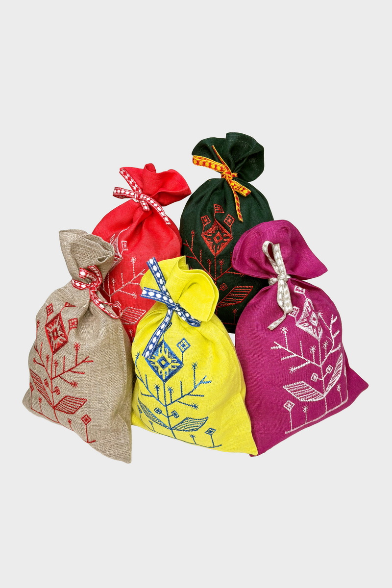 Мішечок Ватра червоного кольору