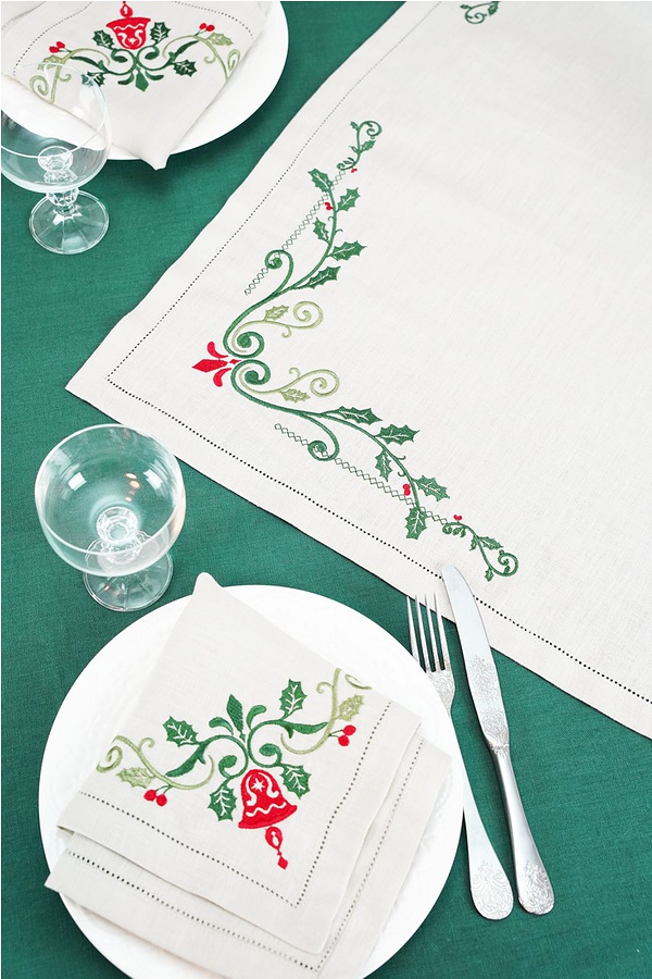 Celebration Napkin (Beige Linen)