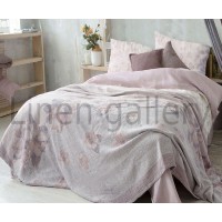 Покрывало на диван или кровать льняное жаккардовое Флоренция Покрывало на диван или кровать льняное жаккардовое Флоренция