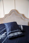 Bedding set for with embroidery Carpathian colors