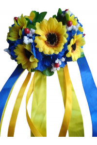 Large corolla Sunflowers - Cornflowers