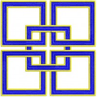 Embroidery design Cross