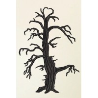 Machine Embroidery Design Love Tree