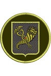 Дизайн  для машинної вишивки, шеврон НГУ Харків