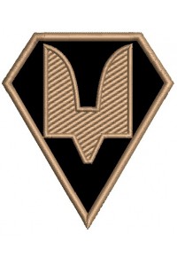 Machine embroidery design Special operations forces, chevron