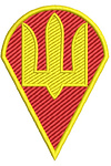Дизайн машинной вышивки Шеврон ДШВ