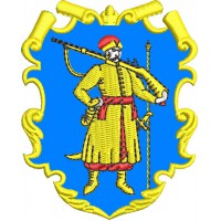Казак с ружьем, Дизайн машинной вышивки