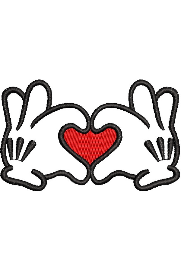 Valentine's Day machine embroidery design-2