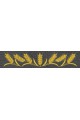 Design for machine embroidery Embroidery with spikes, cuff length 21 cm