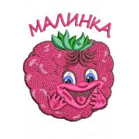 Malinka, Design for machine embroidery