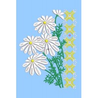 Дизайн машинной вышивки крестом полоса Розы