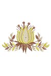 Machine embroidery designiracle flower