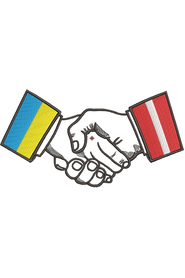 Дизайн машинной вышивки Партнерство Украина-Латвия