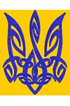 Дизайн машинной вышивки Герб стилизированный 125 см