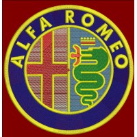 Дизайн машинної вишивки Alfa Romeo Дизайн машинної вишивки Alfa Romeo