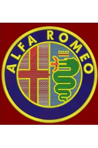 Дизайн машинної вишивки Alfa Romeo