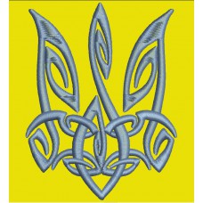 Герб України стилізований 5, програма  для машинної вишивки