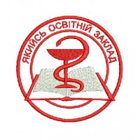 Програма  для машинної вишивки Шеврон медичного навчального закладу