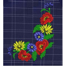 Дизайн  для машинної вишивки Куток з квіток