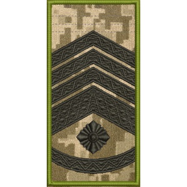 Designs of machine embroidery Army shoulder straps (assortment)