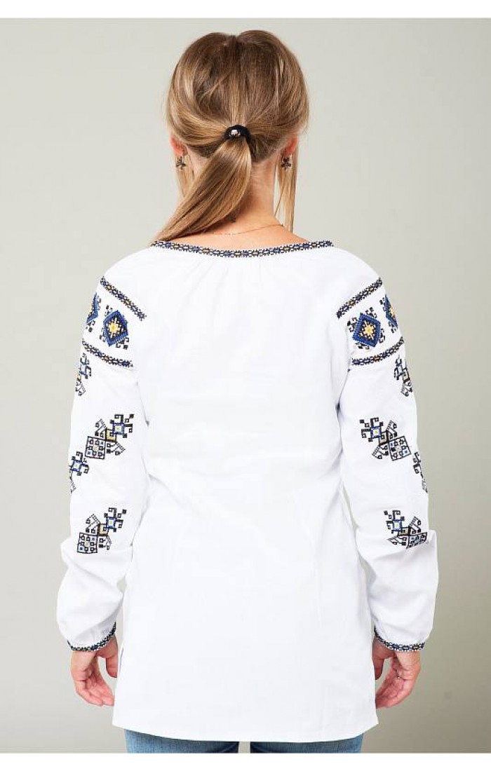 Diamond, women's embroidered shirt