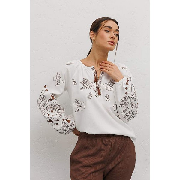 women's embroidered shirt Nightingale