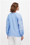 Women's embroidered shirt with white embroidery Swallow, 48