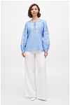 Women's embroidered shirt with white embroidery Swallow, 48