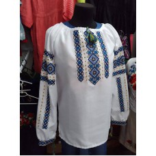 Women's white embroidered shirt, embroidered shirt, Paraskovia 1