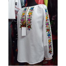 Women's white embroidered shirt, embroidered shirt, Paraskovia 3