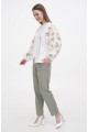 Embroidered women's white Luhan