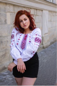 Diva, women's embroidered shirt