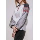 Ethnic style, women's embroidered blouse