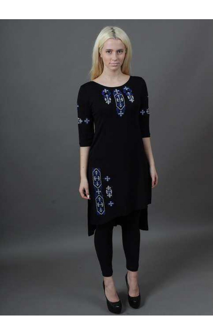 Dove, women's embroidered tunic
