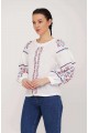 Sabina, women's embroidered blouse