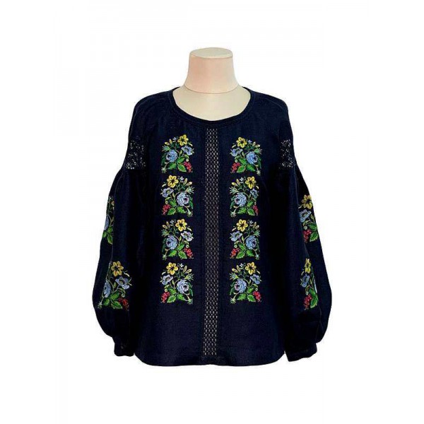 Синяя вышиванка Анна Синяя вышиванка Анна