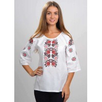 White women's embroidered shirt "Shipshina" new.