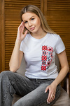 Футболка женская «Вдохновение» белая