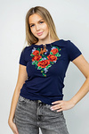 T-shirt with Vanda flowers