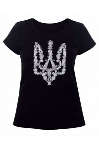 Black women's embroidered t-shirt My Ukraine