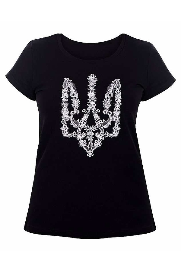 Black women's embroidered t-shirt My Ukraine, XL