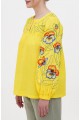 Women's embroidered shirt yellow Berezhanka