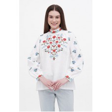 Women's white embroidered shirt Ternavka